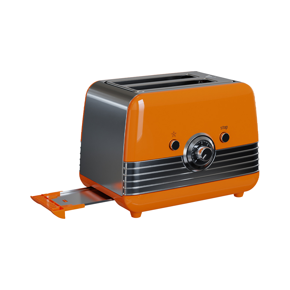 VS-T106 750W Retro Style Electric Toaster
