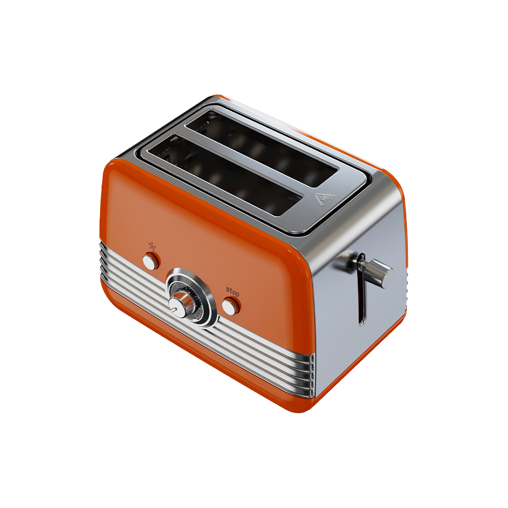 VS-T106 750W Retro Style Electric Toaster