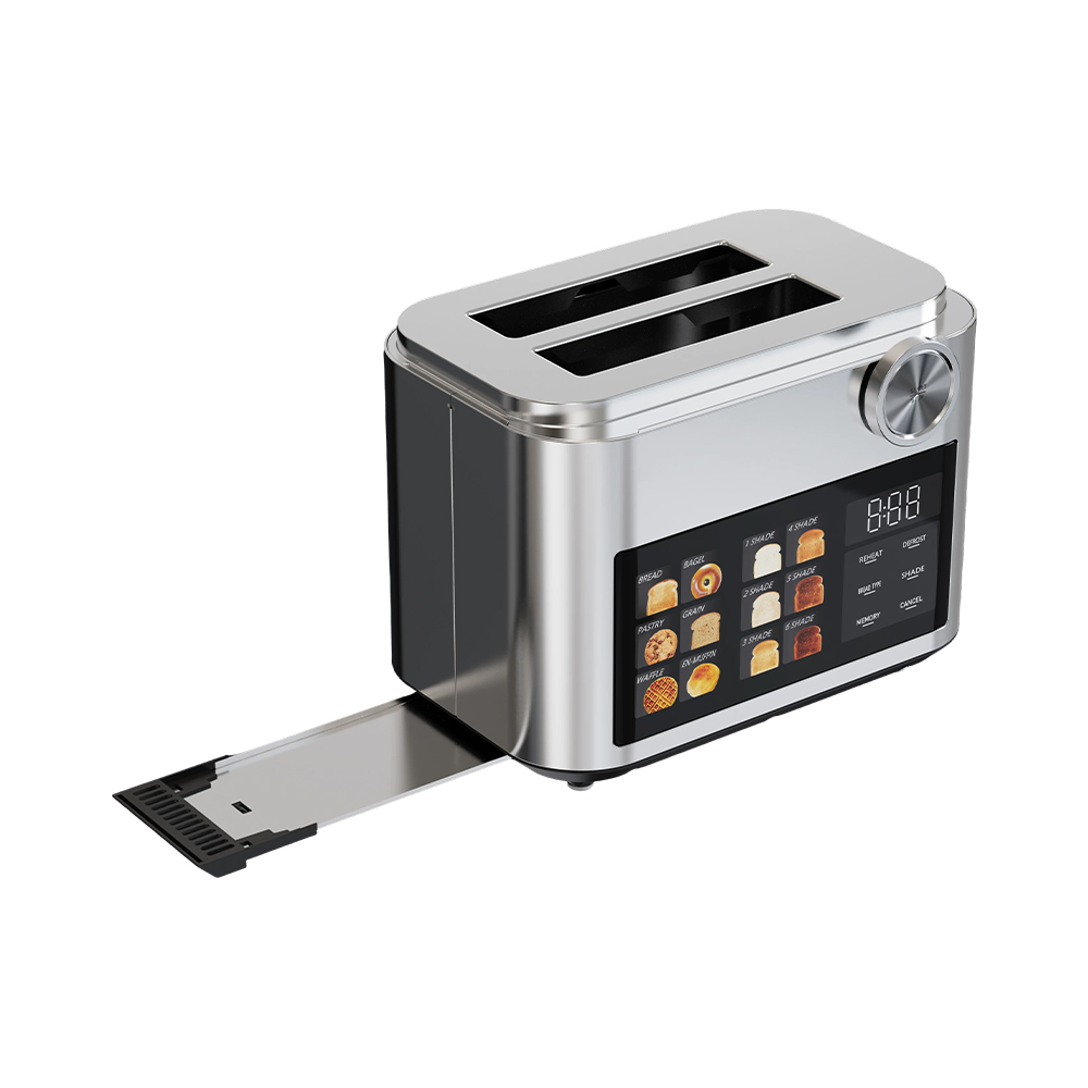 VS-T009L Electric Touch Screen Stainless Steel Automatic Pop-Up Toaster