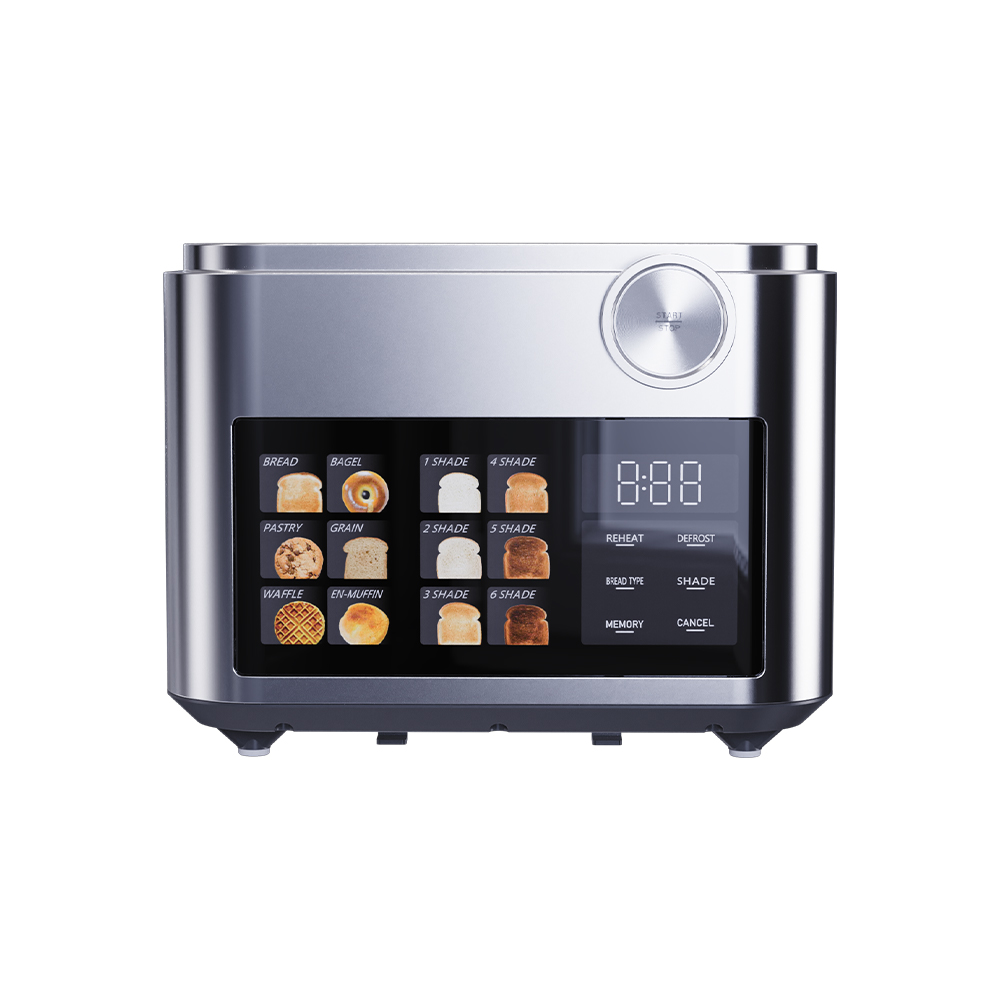 VS-T009L Electric Touch Screen Stainless Steel Automatic Pop-Up Toaster