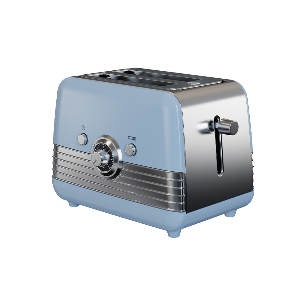 VS-T106 750W Retro Style Electric Toaster