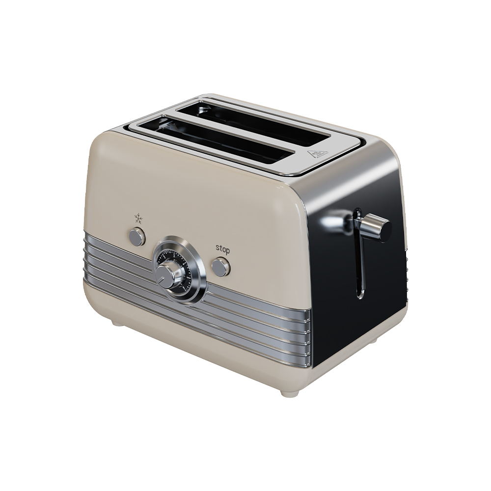 VS-T106 750W Retro Style Electric Toaster