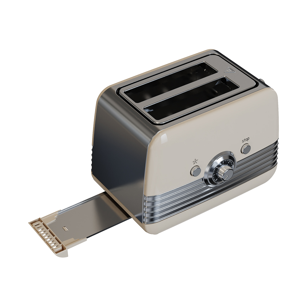 VS-T106 750W Retro Style Electric Toaster