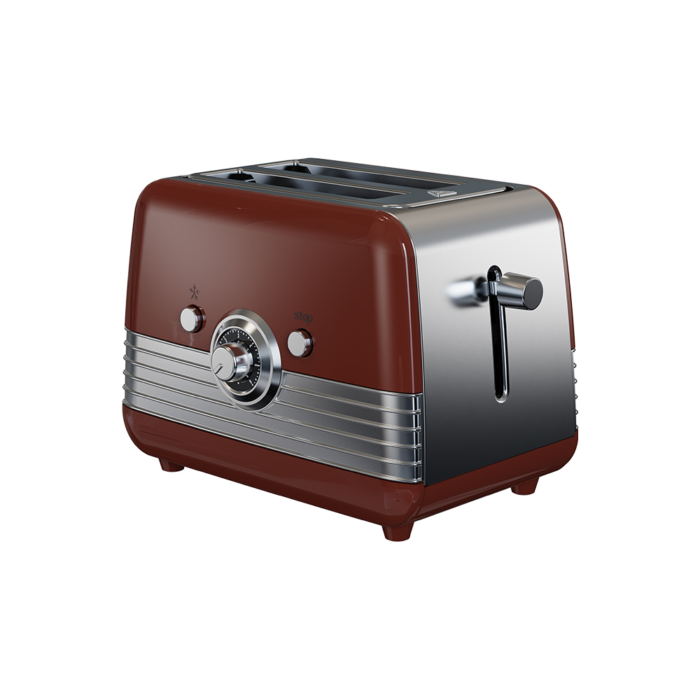 VS-T106 750W Retro Style Electric Toaster