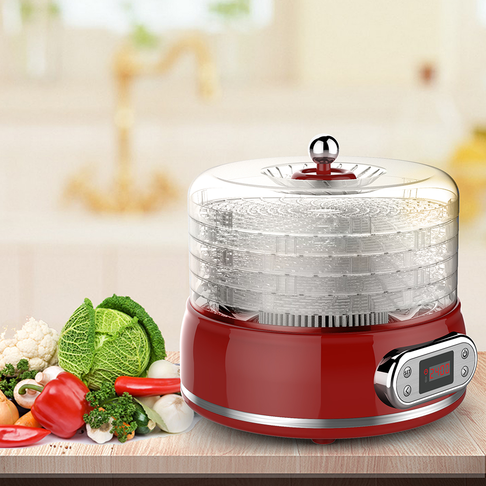 FD-817L Easy-To-Use Knob-Controlled Food Dehydrator