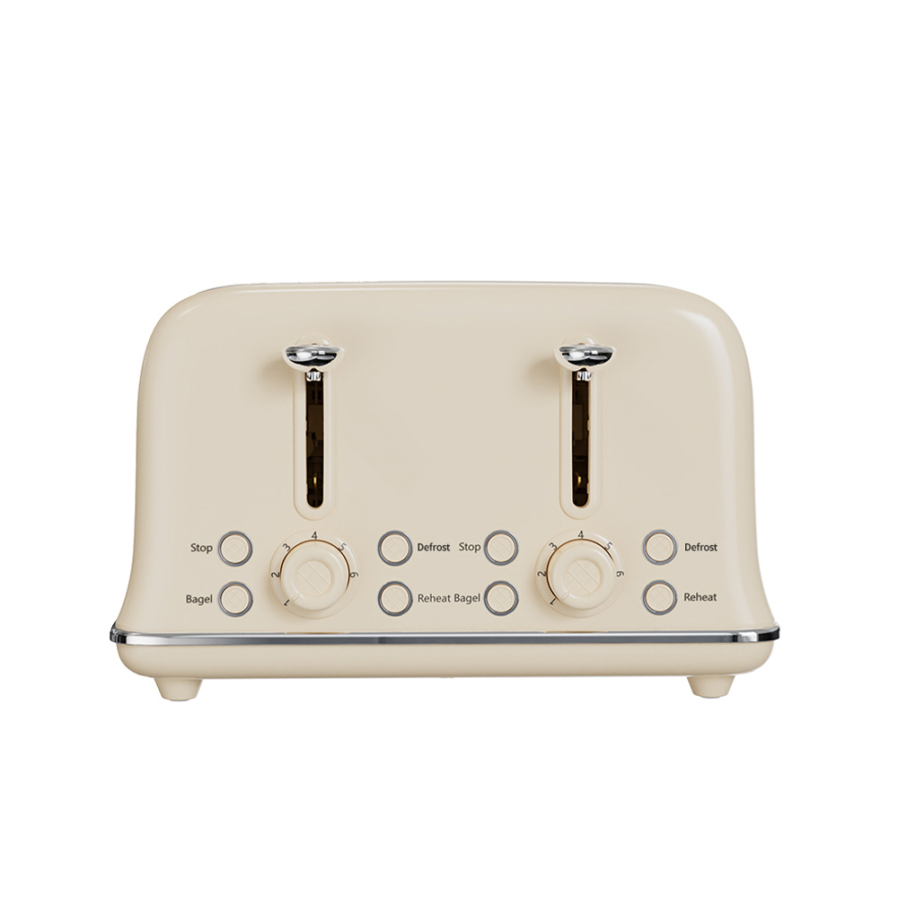 VS-2329 Stainless steel 4-piece electric toaster