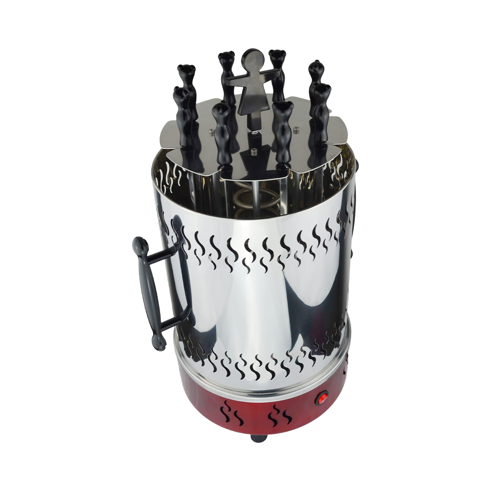 SC-818N Indoor Smokeless Multi-Functional Electric Vertical Barbecue Machine